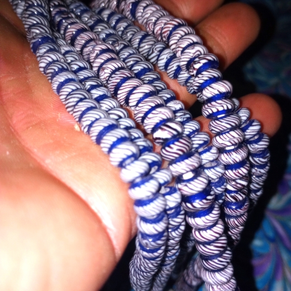 African trade bead glass lot necklaces